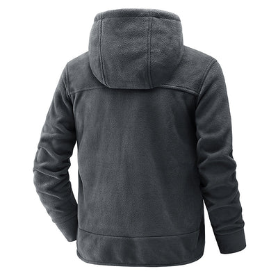 Men Fleece Coat Plush