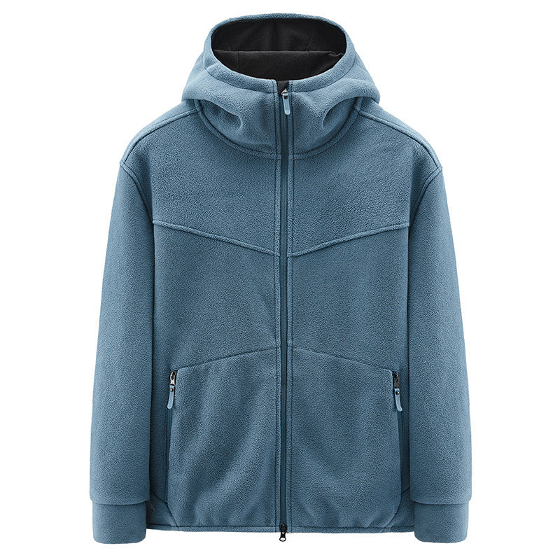 Men Fleece Coat Plush