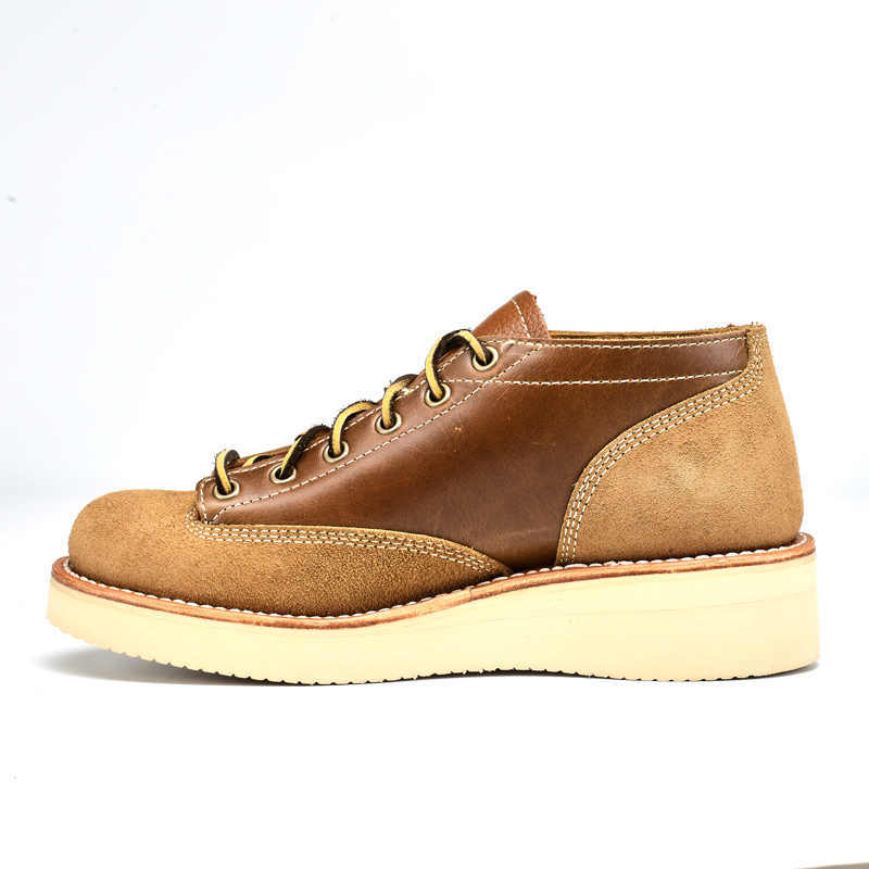 Casual Low-top Short Face Vintage Work Boots